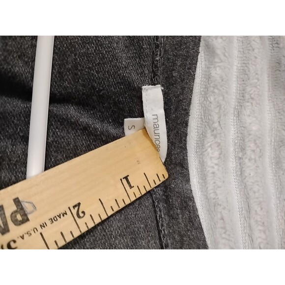 Maurices Grey Jogger Jumpsuit Jumper Small Short Sleeve Casual Versatile - Picture 6 of 11